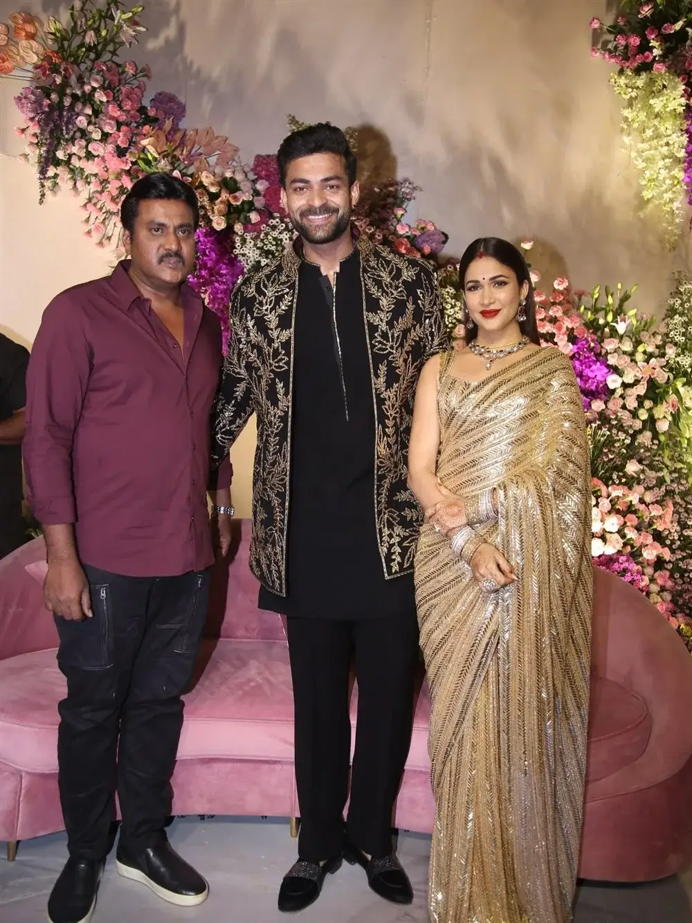 Varun Tej Lavanya Tripathi Wedding Reception Images